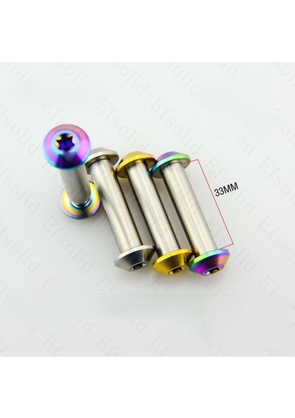 Gd Stili Jp8 Jxp FA073 Için Titanyum Arka Şok Emiciler Civata Seti Hızlı Bağlantılar Somunlar (Yurt Dışından) fırsatları