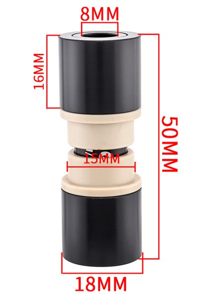 50MM Tarzı Fox Rockshox Mtb Arka Şok Du Burç Kiti Dh Bisiklet mm Arka Şok Emiciler Burçlar Bisiklet Aksesuarları (Yurt Dışından)