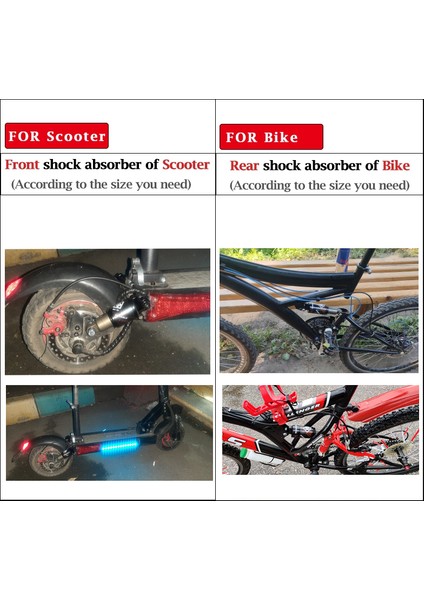150 mm 1000 Lbs Stili Blooke Bm-R5 Hidrolik Arka Ön Amortisörler Tb Bisiklet Kindshock Dağ Bisikleti M365 Kugoo Scooter - (Yurt Dışından) fırsatları