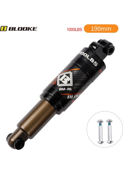 190 mm 1000 Lbs Stili M365 Kugoo Scooter ve Dağ Bisikleti Için Blooke Hidrolik Arka Ön Şok Emiciler Tb Bisiklet Süspansiyonu (Yurt Dışından)