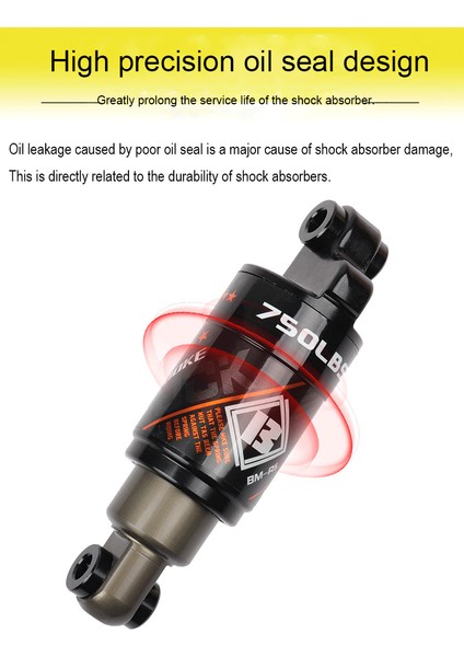 190 mm 1000 Lbs Stili M365 Kugoo Scooter ve Dağ Bisikleti Için Blooke Hidrolik Arka Ön Şok Emiciler Tb Bisiklet Süspansiyonu (Yurt Dışından) indirimleri