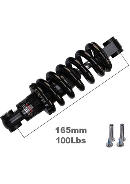 165 mm 100 Lbs Tarzı Dağ Bisikleti GS-121A, 100-150 Lbs Yaylı Arka Şok Emici Süspansiyon Amortisör (Yurt Dışından)