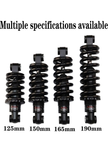 165 mm 100 Lbs Tarzı Dağ Bisikleti GS-121A, 100-150 Lbs Yaylı Arka Şok Emici Süspansiyon Amortisör (Yurt Dışından) fırsatları