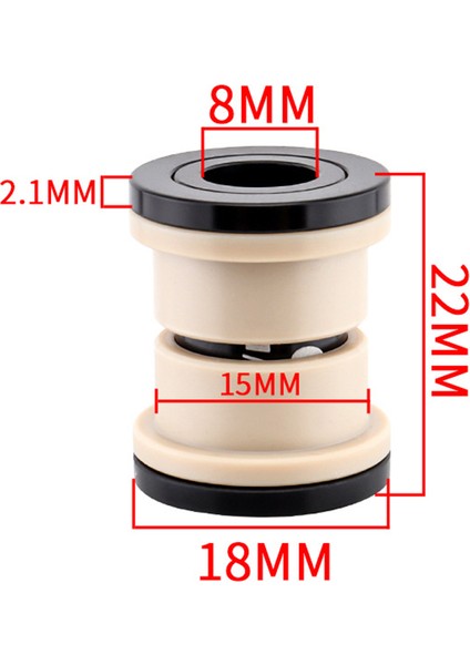 32MM Tarzı Mtb Dh Bisiklet Arka Amortisör Du Bushing Kiti Fox Rockshox Için mm Dağ Bisikleti Genişlik Şok Emici Bisiklet Parçaları (Yurt Dışından) fiyatları