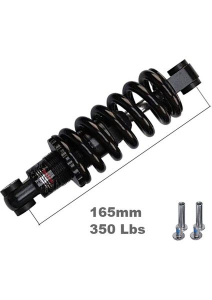 165 mm 350 Lbs Tarzı Attlvtu Dağ Bisikleti Elektrikli Bisiklet Tekerlekli Sandalye Mtb Bisiklet Arka Şok Emici Bobinli Yay Süspansiyonu (Yurt Dışından)