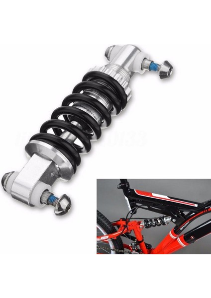 Siyah 125MM Tarzı Mtb Bisiklet 750LB Arka Süspansiyon Amortisör Şok Emici Yay Şok Emici (Yurt Dışından) fiyatları
