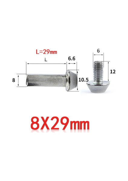 No.4 Stili Kalosse Dağ Bisikleti Arka Şok Vida Seti Tam Süspansiyon Dağ Bisikleti Civatalar M8 Karbon Çelik Güçlü Vidalı - (Yurt Dışından)
