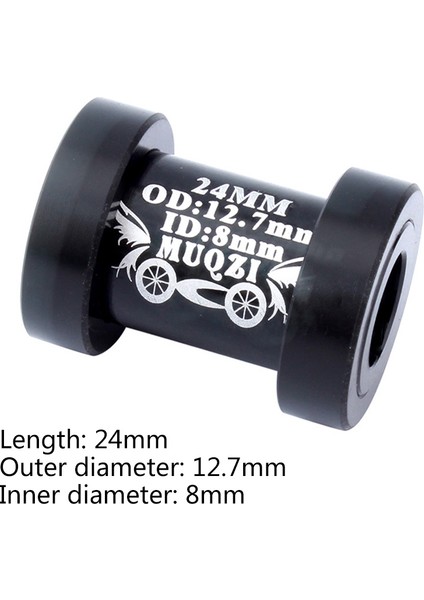 24-8mm Stili Dağ Bisikleti Yumuşak Kuyruk Amortisörü Yastık Sönümleme Meme Eğim Noktası Dış Çap Iç Çap Şok Emiciler (Yurt Dışından)