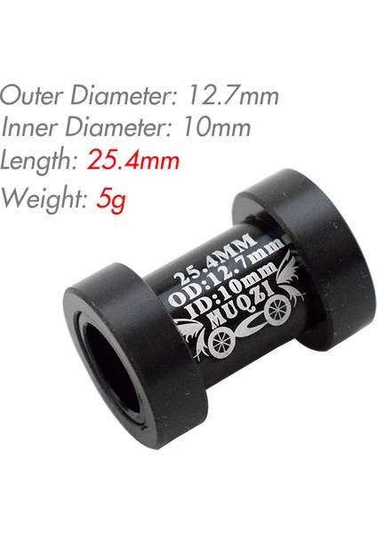 12,7X10X25,4 mm Tarzı 15 Model Dağ Bisikleti Arka Şok Adaptör Eğilim Noktası Burç Al Tam Süspansiyonlu Mtb Bisiklet Arka Emiciler Burçlama (Yurt Dışından)