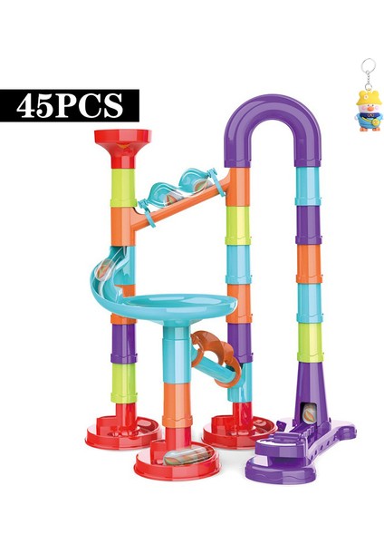 45PCSÇOCUK Ejeksiyon Top Parça Yapıtaşları Oyuncaklarçeşitli Dıy Montaj Yapıtaşları Cennet Eğitici Oyuncaklar (Yurt Dışından)