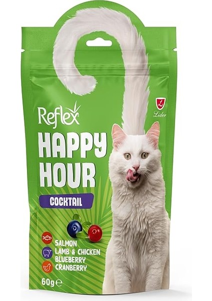 Reflex Happy Hour Cocktail Kedi Ödül Maması 60GR