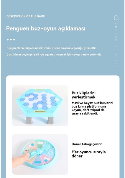 Çift Dövüş Buz Küpleri Buz Kıran Penguen Masa Oyunu Oyuncakları Ebeveyn-Çocuk Etkileşimli Eğitici Oyuncaklar (Yurt Dışından) fırsatları