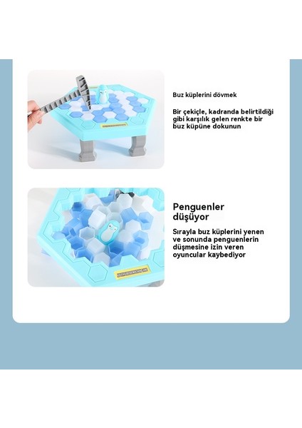Çift Dövüş Buz Küpleri Buz Kıran Penguen Masa Oyunu Oyuncakları Ebeveyn-Çocuk Etkileşimli Eğitici Oyuncaklar (Yurt Dışından) indirimleri
