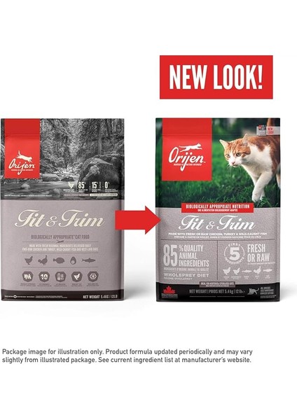 Orijen Fit & Trim Kedi Maması, 1.8 kg fiyatları