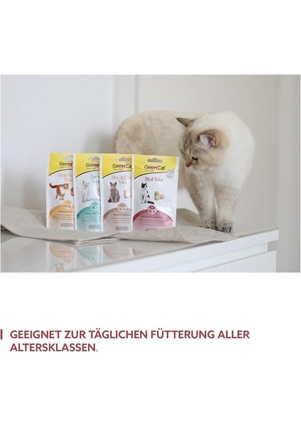 Gimcat Malt Tabs Kedi Ödül Tableti 40GR
