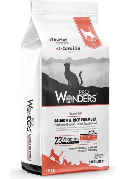 Pro Wonders Kısırlaştırılmış Kedi Maması 15 kg
