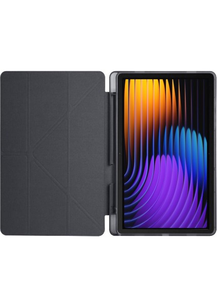 Xiaomi Pad 7 Pro / Pad 7 Uyumlu Kılıf Kalem Bölmeli Standlı Kılıf + Ekran Koruyucu + Kalem 3'lü Set fiyatları
