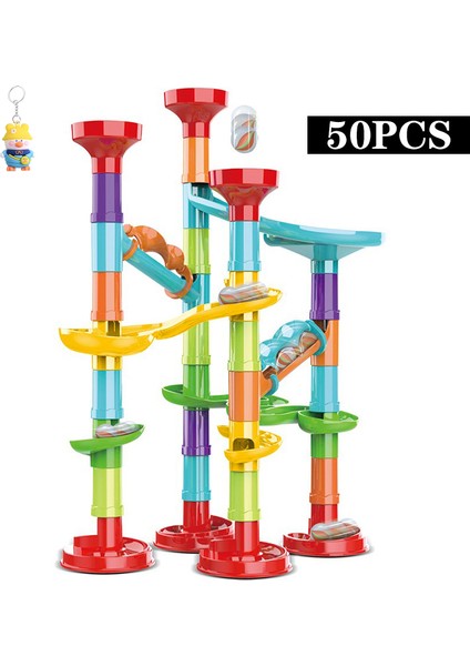 50PCS Çocuk Ejeksiyon Top Parça Yapıtaşları Oyuncaklar Çeşitli Dıy Montaj Yapıtaşları Cennet Eğitici Oyuncaklar (Yurt Dışından)