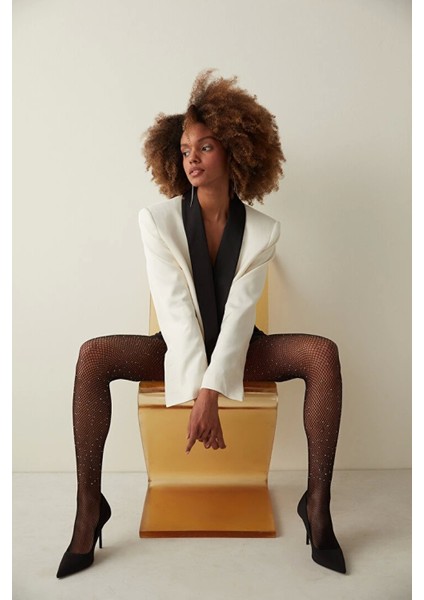 Penti Kadın Taşlı File Külotlu Çorap modelleri