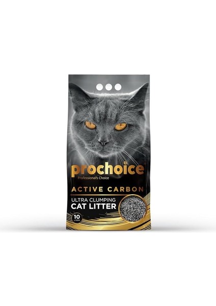 Pro Choıce Kedi Kumu, Aktif Karbon Bentonit, 10 Lt