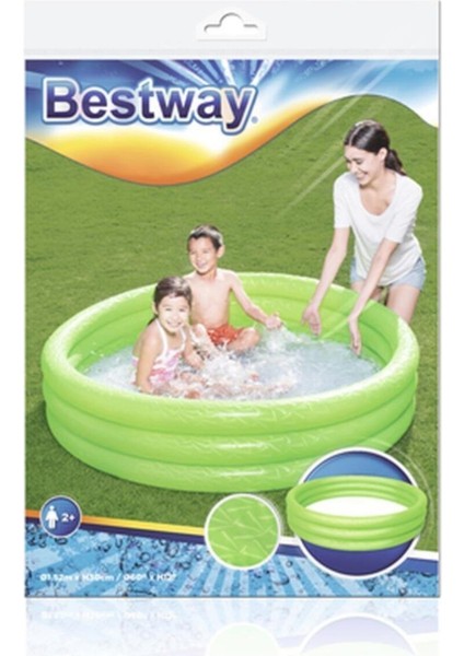 3 Boğumlu Renkli Şişme Havuz 1.52m X 30cm fiyatları