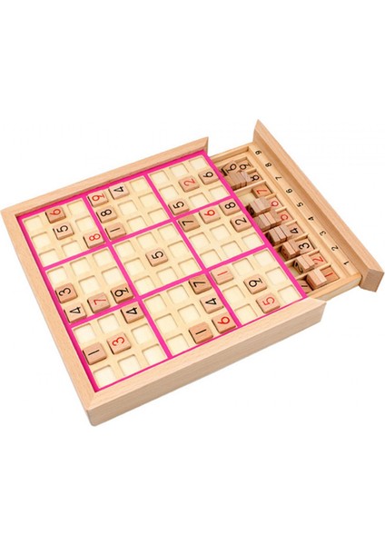 Ahşap Sudoku I Numarası Düşünme Buzaklar Çocuklar Için Masaüstü (Yurt Dışından)