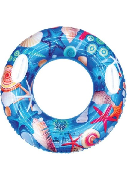Deniz Altı Desenli Simit 90 Cm - 1809017