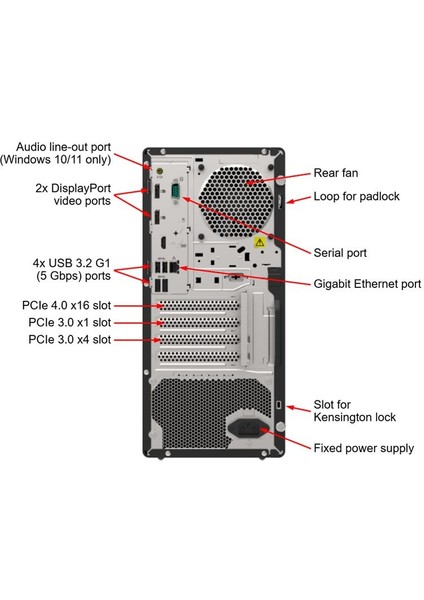 Thınksystem ST50 V2 XE-2324G 1X16GB 2X960GB SSD 2x3.5 1X500W 7D8JA043EA (Essentıal 2025 Hediyeli)