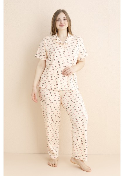 50501-271 Kadın Büyük Beden Pijama Takımı