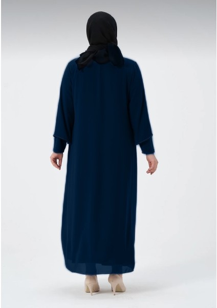 Benay Kadın Büyük Beden Şifon Anne Abiye modelleri