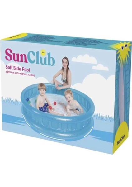 Sunclub Mavi Yuvarlak Havuz 155 X 32 Cm