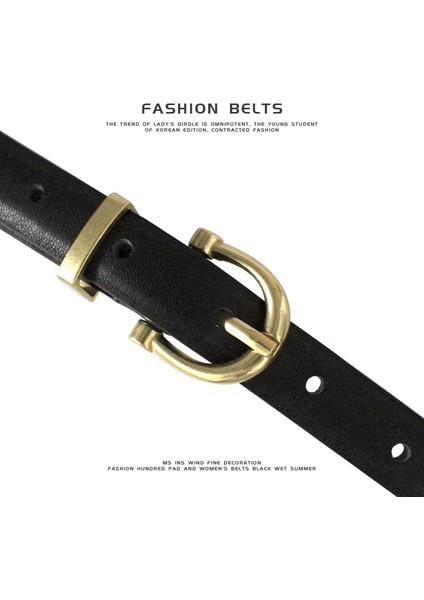 Kore Moda Basit Ince Kemerler Bayanlar Deri Kemer Alaşım Pin Toka Retro Kot Kemer Tasarımcısı Kuşak Kadınlar Yüksek Kalite (Yurt Dışından) modelleri