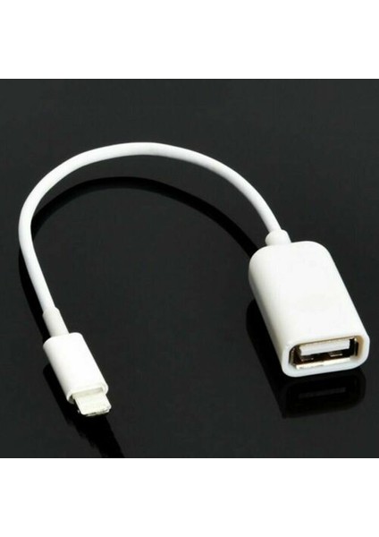 Apple Arayüzü Erkek - USB Dişi Otg Adaptör Kablosu Için Apple iPhone 5 5s 6 6s Plus 7 (Yurt Dışından)