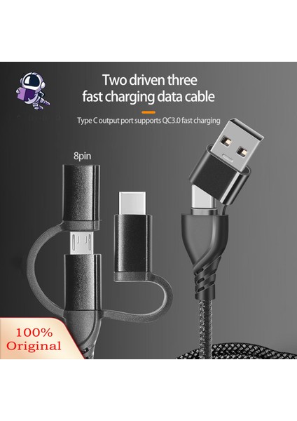 Grebest USB Veri Kablosu Aşınmaya Dayanıklı Dizüstü Tablet Telefon Şarj Kablosu Veri Hattı (Yurt Dışından) fırsatları