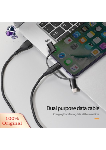 Grebest USB Veri Kablosu Aşınmaya Dayanıklı Dizüstü Tablet Telefon Şarj Kablosu Veri Hattı (Yurt Dışından) indirimleri