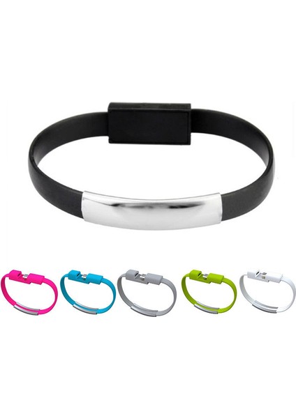 Bilezik USB Kablosu C Tipi Mikro USB C Kablo Tel Veri Şarj Kablosu iPhone 5 5 S 6 6 S 7 Artı x Samsung S6 S7 Xiaomi Huawei (Yurt Dışından) fiyatları