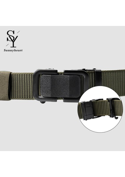 Sunnyheart Tokalı Kemer Ayarlanabilir Otomatik Askeri Web Taktik Kemer (Yurt Dışından) fırsatları