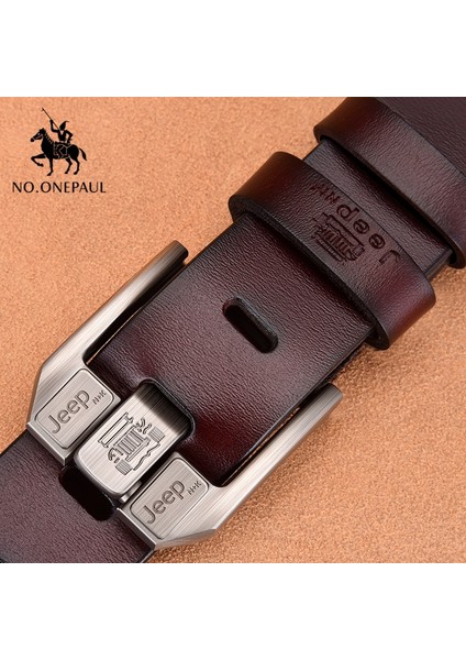 No.onepaul Hakiki Deri Erkekler Için Yüksek Kaliteli Siyah Toka Kot Kemer Cowskin Rahat Kemerler Iş Kemer Kovboy Dropshipping (Yurt Dışından) fiyatları