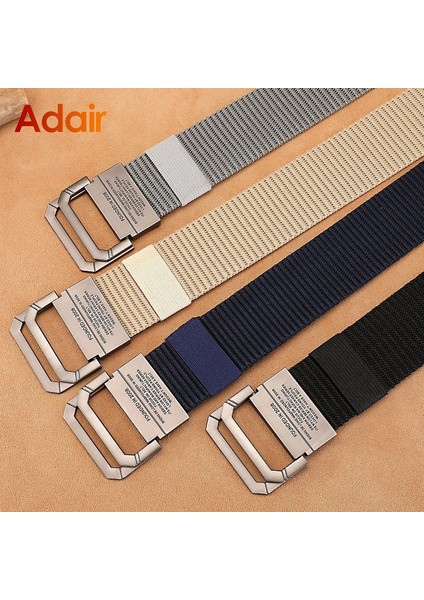 Erkekler Rahat Kumaş Taktik Dokuma Kemerler Naylon Kanvas Kot Kemer Ordu Bel Yüksek Kalite Lüks Tasarımcı Askeri Kayış HB009 (Yurt Dışından) fiyatları