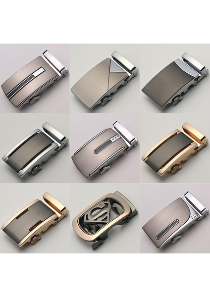 3.5 cm Genişlik Lüks Marka Tasarımcısı Erkek Toka Lüks Kaliteli Tasarımcı Kemer Erkek Aksesuarları Gümüş Altın Kemer Tokası (Yurt Dışından) fiyatları