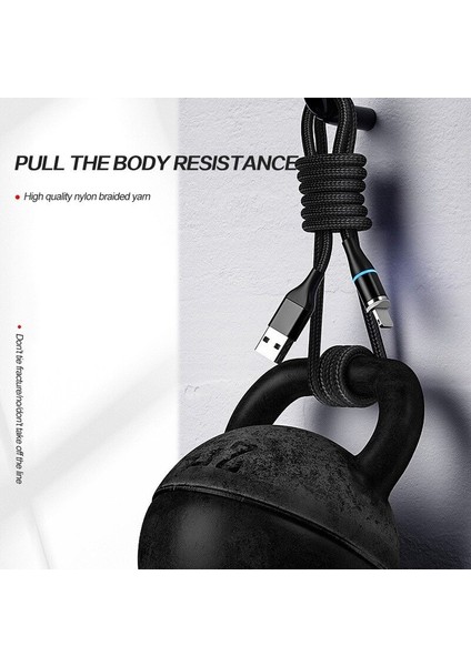 5A Manyetik USB C Tipi Kablo Huawei Xiaomi Için 5A Hızlı Şarj iPhone Samsung Için Microusb Mıknatıs Şarj Cihazı USB Kablosu Android Için (Yurt Dışından) fırsatları