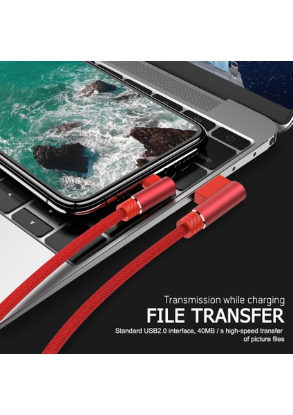 90 Derece Hızlı Şarj USB Kablosu iPhone 11 12 13 Pro Max x Xr 6s 7 8 Se iPad Kurşun Cep Telefonu Kablosu Veri Şarj Cihazı Teli 2m 3m (Yurt Dışından) fırsatları