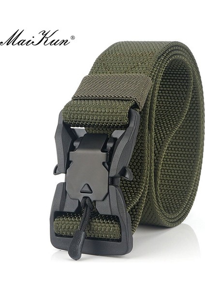 Maikun Kemerler Erkekler Için Ekipman Hakiki Taktik Kemer Hızlı Bırakma Manyetik Toka Açık Avcılık Kemer Spor (Yurt Dışından) modelleri