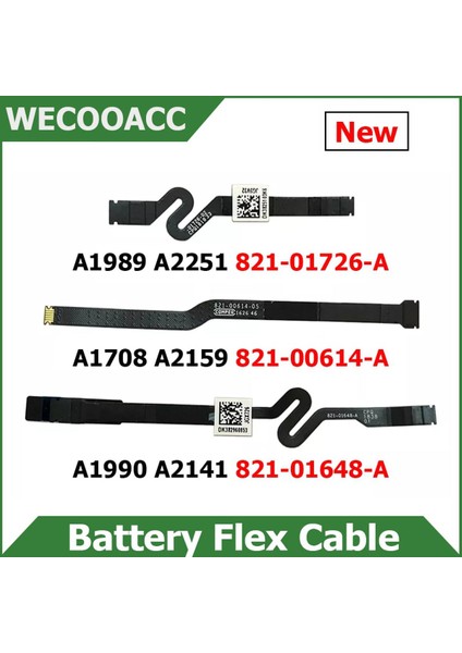 Macbook Pro Retina 13 Için Yeni Orijinal Pil Flex Kablo (Yurt Dışından)