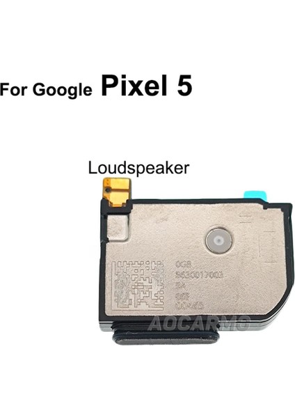 Aocarmo Google Piksel 5 Üst Kulaklık Kulak Hoparlör Alt Hoparlör Buzzer Zil Flex Kablo Yedek Parçaları (Yurt Dışından)