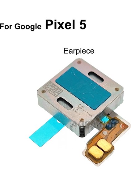 Aocarmo Google Piksel 5 Üst Kulaklık Kulak Hoparlör Alt Hoparlör Buzzer Zil Flex Kablo Yedek Parçaları (Yurt Dışından)