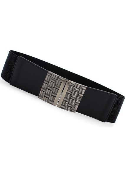 Geniş Moda Kadın Kemerler Vintage Hollow Metal Tokalar Kadınlar Için Yüksek Kaliteli Sıkı Bayanlar Elastik Kemer (Yurt Dışından) indirimleri