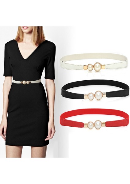 Kadın Bayanlar Elastik Yay Geniş/ince Streç Sarma Toka Kemer Bel Kemeri Bandı Bayanlar Moda Yaprak Kemer (Yurt Dışından) fiyatları