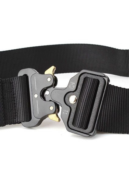 125-145CM Taktik Asker Kemeri Eğitim Savaş Naylon Bel Kemeri Hayatta Kalma Aksesuarları Kanca Otomatik Metal Tokalar Erkekler Için (Yurt Dışından) modelleri