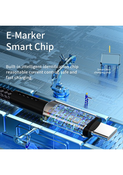 Essager Hızlı Şarj USB C C Tipi Kablo 100W 60W Pd Cep Telefonu Şarj Kablosu Tel Samsung Xiaomi Redmi Için Huawei USB C To C (Yurt Dışından) fırsatları